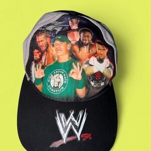 2013 WWE Multi Character SnapBack Hat Featuring John Cena, Randy Orton,  Etc